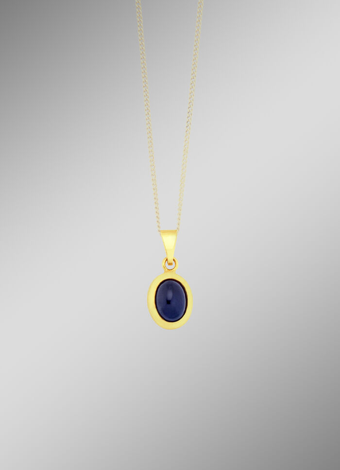 Wundervoller Anh&auml;nger mit echt Safir 