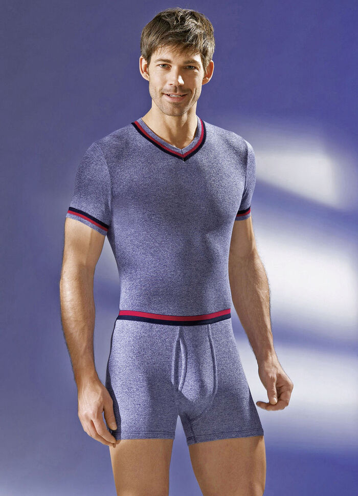 Zweierpack Unterhosen, kurz aus Feinripp, Thermow&auml;sche 