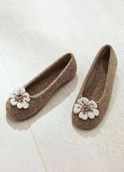 Ballerina von Varomed aus angenehmem Filzmaterial 