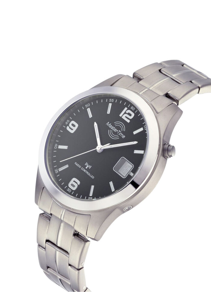 Funk-Herrenuhr aus Titan 