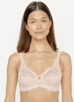 Susa Bügel-BH mit zauberhafter Elastikspitze PUDER