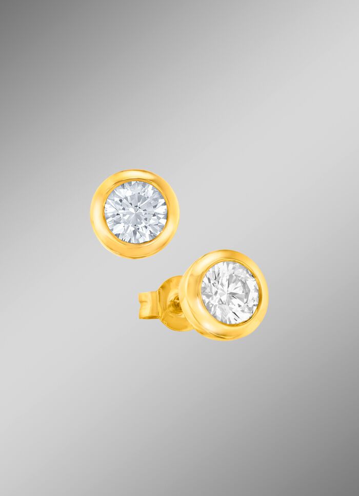 Ohrstecker mit Brillanten 