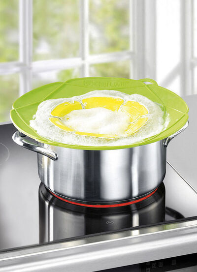 Überkoch- und Spritzschutz - Kochblume 