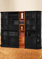 Teilmassive M&ouml;belserie mit Echtholzfurnier 