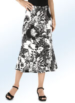 Figurschmeichelnder Bahnenrock 