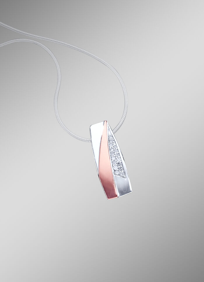 Anhänger mit Diamanten 