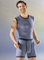 Dreierpack Muskelshirts mit Kontrasteinfassung 