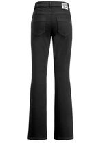 Magic-Jeans mit modisch weiterem Beinverlauf SCHWARZ