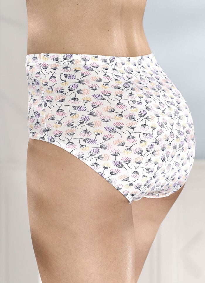 Viererpack Slips mit Gummizug im Bund 