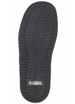 Slipper aus Nappaleder mit Knitter-Struktur BORDEAUX