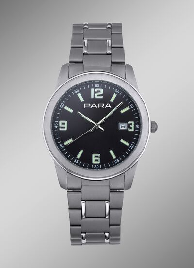 Edle Para Quartz-Herrenuhr 