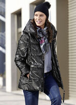 Funktionsjacke mit reflektierendem Print 