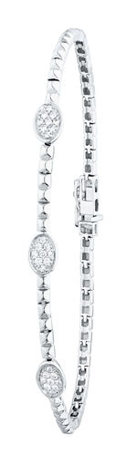 Hochwertiges Wei&szlig;gold Armband 