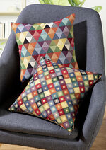 Farbenfrohe Kissenbezüge mit Reißverschluss BUNT