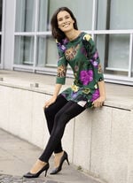 Fantasievolle Tunika mit modisch flachem Ausschnitt 