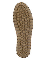 ELENA EDEN Slipper aus weichem Nappaleder mit Prägung COGNAC