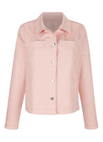 Jeansjacke mit stiltypischen Nähten 