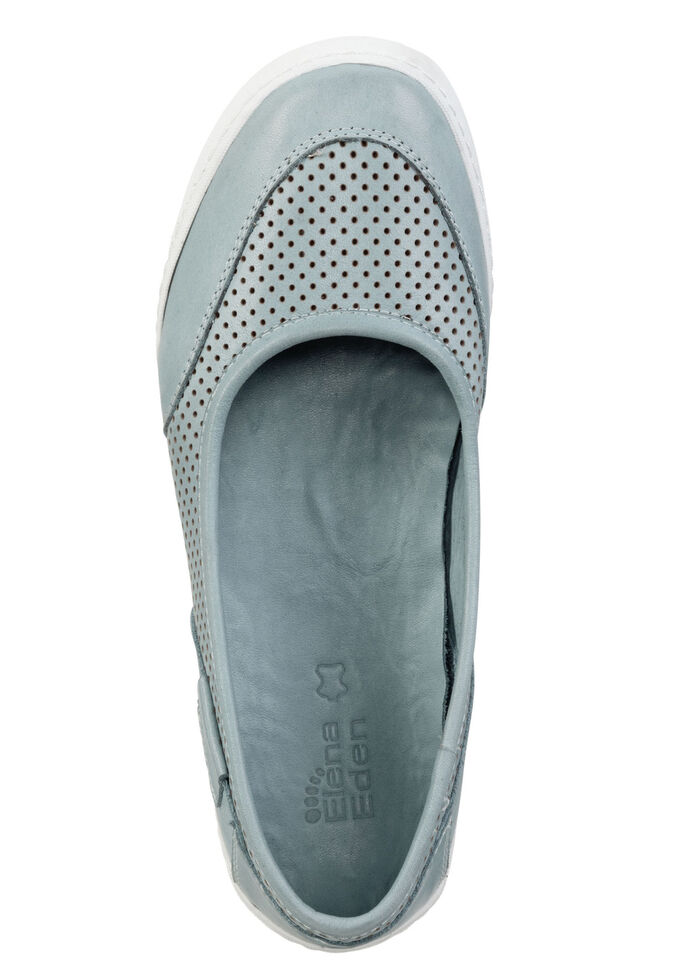 ELENA EDEN Sipper mit luftiger Perforation BLEU