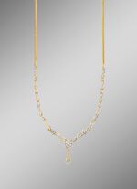 Halskette mit 160 Brillanten 