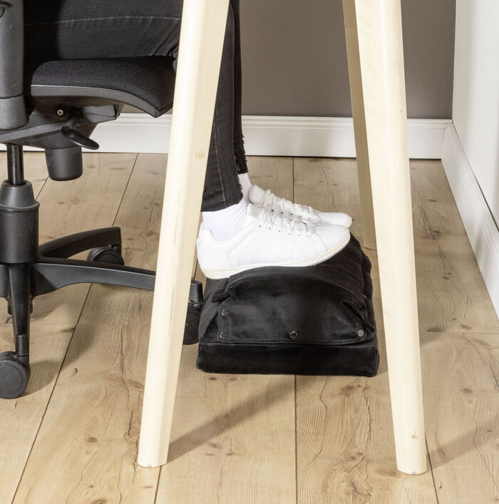 Fu&szlig;- und Beinst&uuml;tze mit abnehmbarer Fu&szlig;tasche 