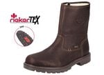 Rieker Stiefel aus Nappaleder DUNKELBRAUN