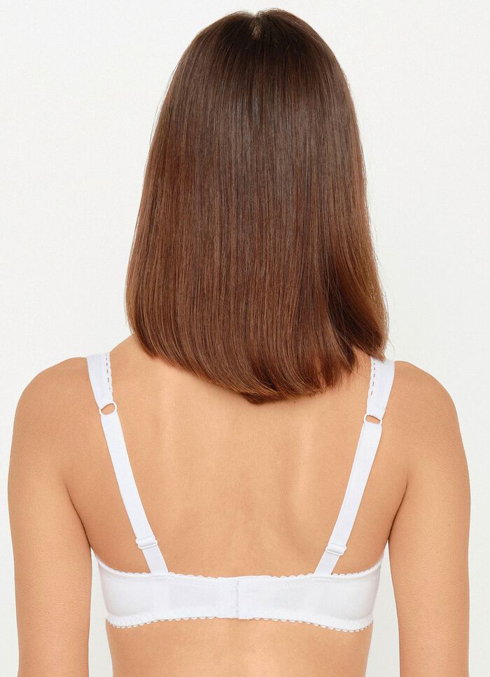 Susa Dirndl-BH mit floraler Elastikspitze im Vorderteil 