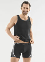 Dreierpack Achselshirts aus Feinjersey 