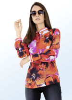 Tunika mit Inkjet-Druck 