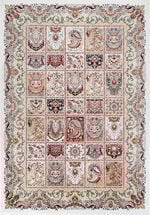 Brücken, Galerie und Teppiche mit Seideneffekt BEIGE