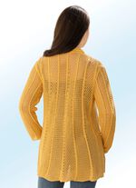 Strickjacke in Swingerform 