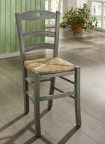 Esszimmerstühle, 2er-Set, aus massiver Buche GRAU