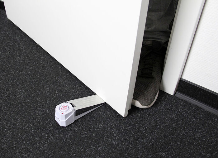 Alarm-T&uuml;rstopper zum Blockieren und Alarmieren bei Eindringlingen 