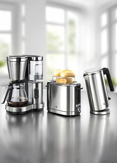 WMF-Frühstücksserie Lono aus glänzendem Edelstahl 