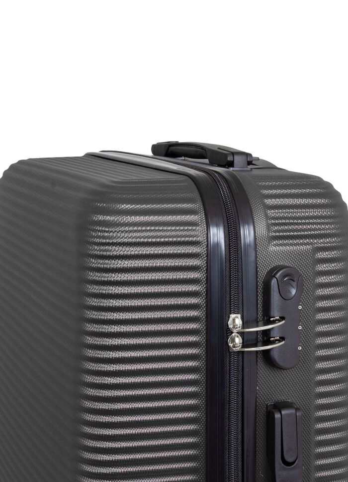 Koffer-Set mit 4 Leichtlauf-Doppelrollen 