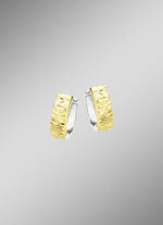 Bicolor-Klappcreolen 