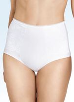 Miss Mary Miederhose mit Elastikspitze WEISS