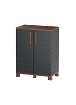 Gartenschrank &bdquo;Portofino Night&ldquo;, 2-t&uuml;rig 