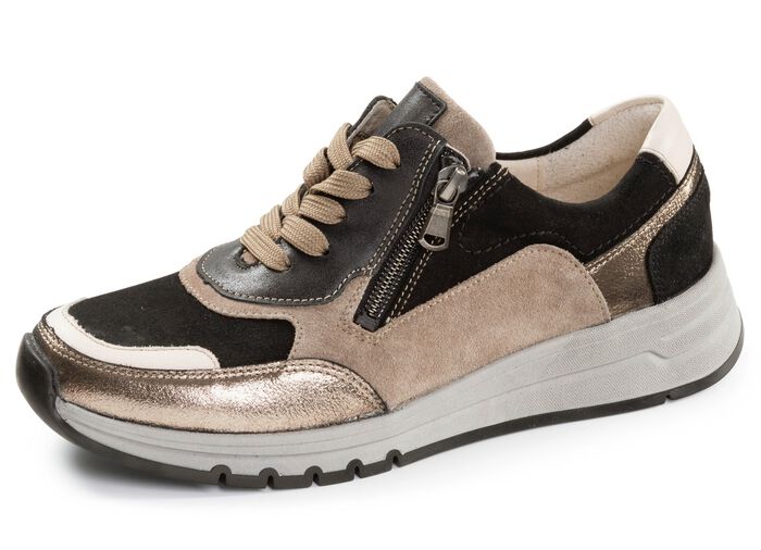 Waldl&auml;ufer, bequeme Damen-Sneaker, Weite H, mit herausnehmbarem Fu&szlig;bett 