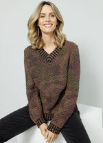 Pullover in Grobstrick 