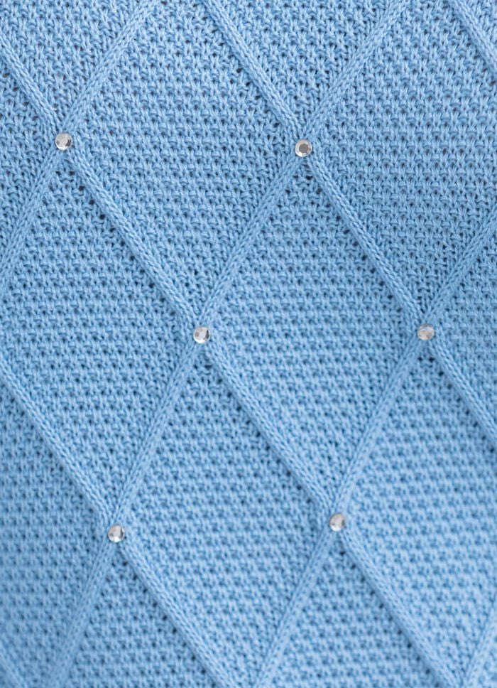 Pullover mit Strasszier 