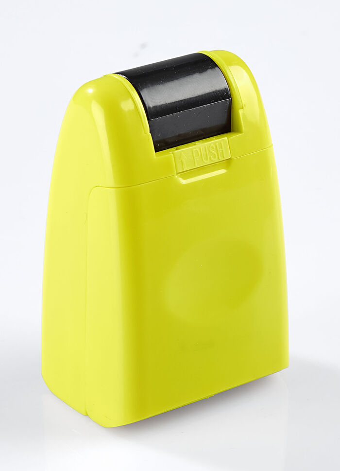 Datenschutz-Stempelroller zum Schutz vor Datenklau 