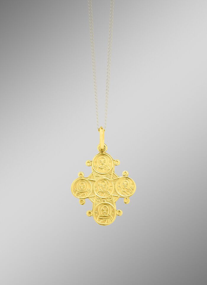 Beidseitig tragbarer Dagmarkreuz-Anh&auml;nger 