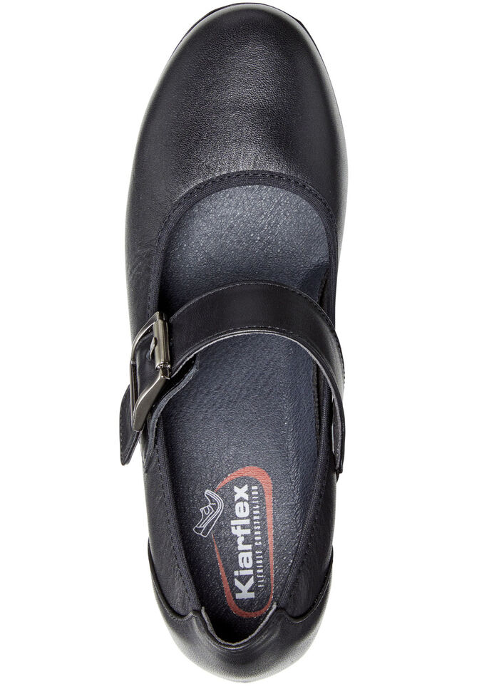 ELENA EDEN, schicke Damen-Pumps, Weite G, mit herausnehmbarem Fußbett SCHWARZ