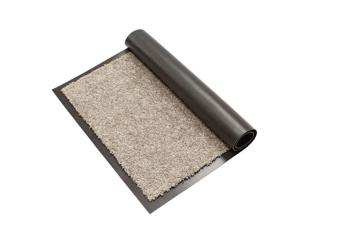 Schmutzfangmatte mit rutschfester Rückseite BEIGE