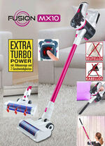 2-in-1 Akku-Hand- und Bodenstaubsauger Fusion MX 10 MAGENTA