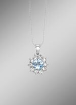 Anh&auml;nger im Blumendesign 