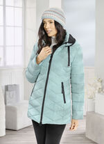 Jacke aus recycelten Fasern 