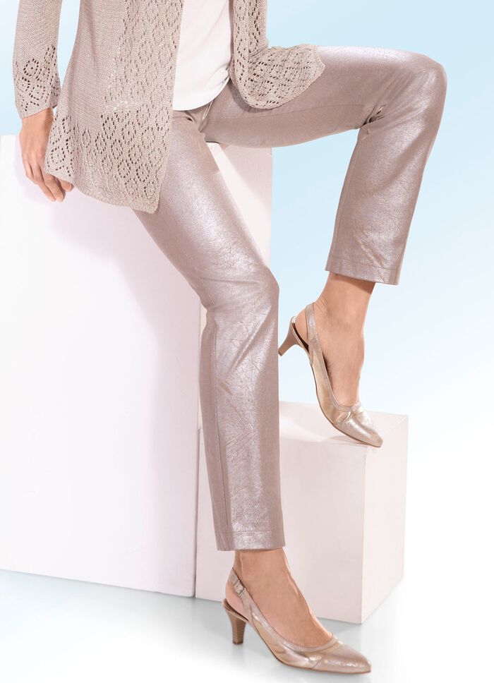 Hose in exzellenter Glanz-Optik 