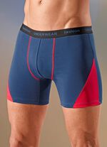 Viererpack Pants mit Elastikbund und Eins&auml;tzen 