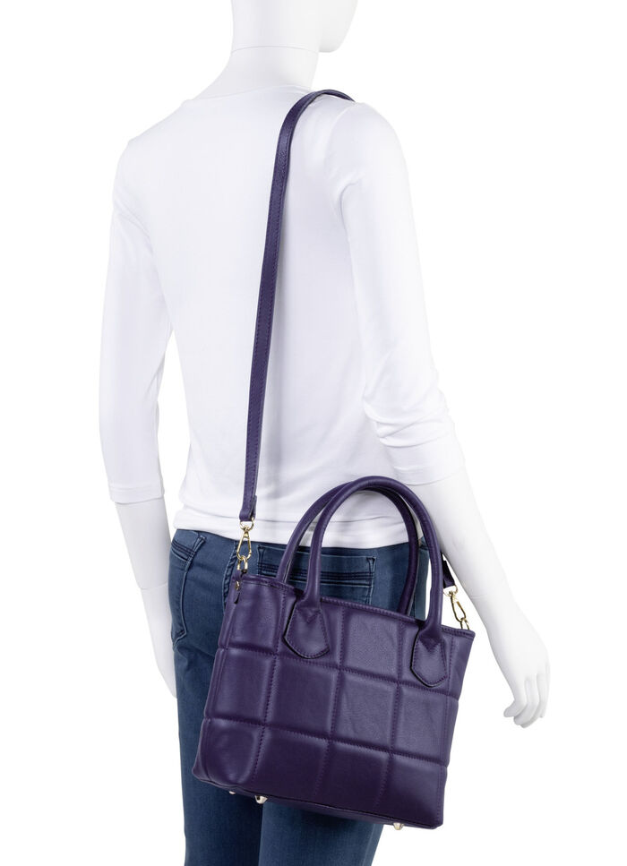 Laurina Tasche mit Steppung LILA